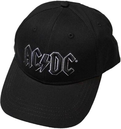 AC/DC Unisex Baseball Cap - Black Logo