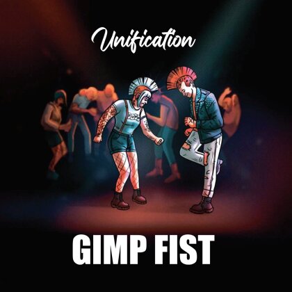 Gimp Fist - Unification (Limited Edition, Transparent Red W/Blue Splashes Vinyl, LP)