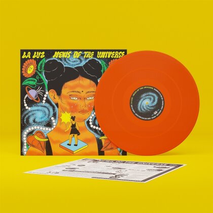 La Luz - News Of The Universe (Édition Limitée, Neon Orange Vinyl, LP)