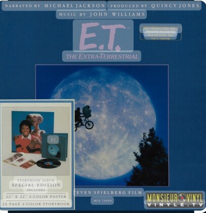 Michael Jackson - E.T. - The Extra-Terrestrial - OST - Hörbuch (Special Edition, LP)