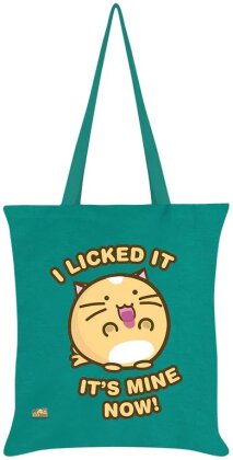 Fuzzballs: I Licked It, It's Mine Now! - Emerald Green Tote Bag
