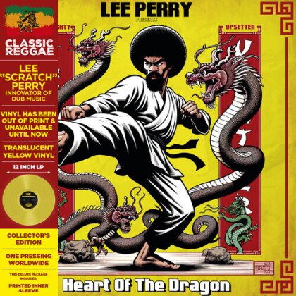 Lee Scratch Perry - Heart Of The Dragon (2024 Reissue, Édition Deluxe, Édition Limitée, Version Remasterisée, Yellow Vinyl, LP)