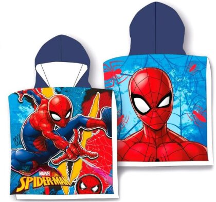 Spiderman Marvel Bade-Poncho für Kids