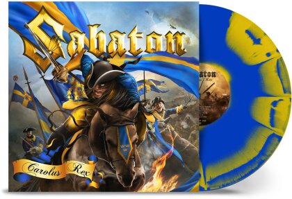 Sabaton - Carolus Rex - Swedish Version (Blue/Yellow Sunburst Vinyl, LP)