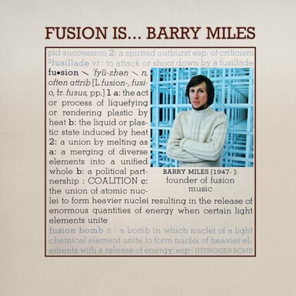Barry Miles - Fusion Is... (CD-R, Manufactured On Demand)