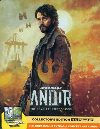 Andor - Season 1 (Limited Collector's Edition, Steelbook, 3 4K Ultra HDs)