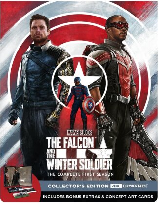 The Falcon and the Winter Soldier - Season 1 (Collector's Edition Limitata, Steelbook, 2 4K Ultra HDs)