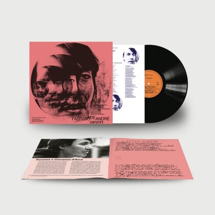 Fabrizio De André - Canzoni (Nuovo Libretto Editoriale, Edizione Way Point, LP)