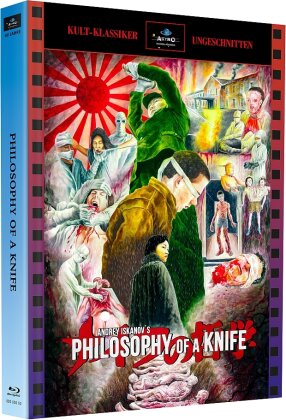Philosophy of a Knife (2008) (Cover A(stro), Kult-Klassiker Ungeschnitten, Limited Edition, Mediabook, 3 Blu-rays)