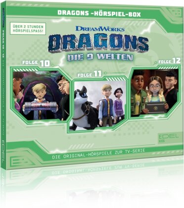 Dragons - Die 9 Welten - Hörspiel-Box,Folge 10-12 (3 CD)