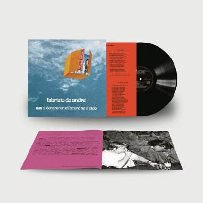 Fabrizio De André - Non Al Denaro Non All'Amore Nè Al Cielo (2024 Reissue, Nuovo Libretto Editoriale, Edizione Way Point, LP)