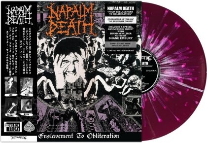 Napalm Death - From Enslavement To Obliteration (2024 Reissue, Earache Records, LP)