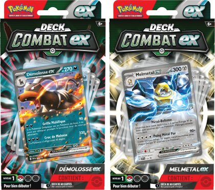 Pokémon JCC - Deck Combat Melmetal-ex ou Démolosse-ex (1x deck aléatoire)
