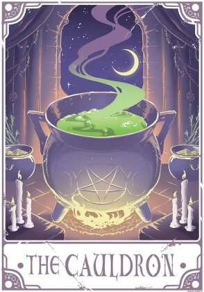 Deadly Tarot Awakening - The Cauldron - Laminated Mini Poster