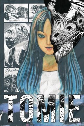 Junji Ito Tomie Maxi Laminated Poster