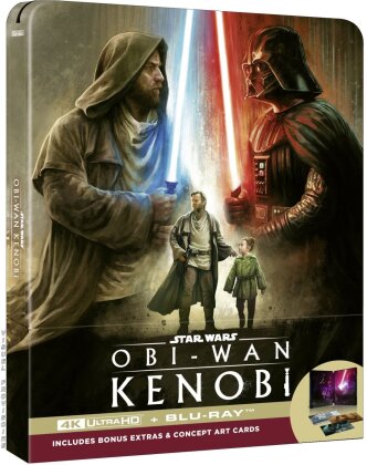 Obi-Wan Kenobi - La série complète (Édition Limitée, Steelbook, 2 4K Ultra HDs + 2 Blu-ray)