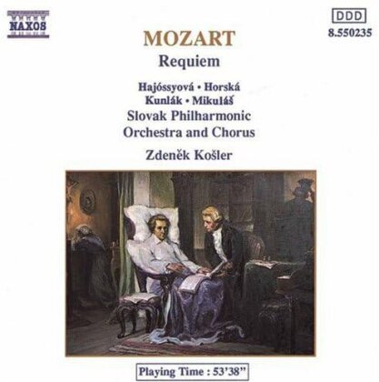 Wolfgang Amadeus Mozart (1756-1791), Zdenek Kosler, Magdalena Hajóssyová, Jaroslava Horska & Slovak Philharmonic Orchestra - Requiem