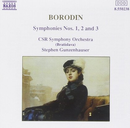 Alexander Borodin (1833-1887), Stephen Gunzenhauser & CSR Symphony Orchestra - Symphonies Nos. 1, 2 and 3