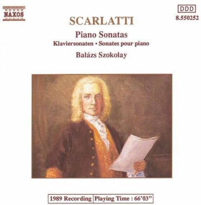 Domenico Scarlatti (1685-1757) & Balázs Szokolay - Piano Sonatas