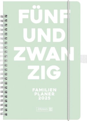 Buchkalender Familienplaner (2025) Fünfundzwanzig