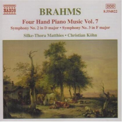 Johannes Brahms (1833-1897), Silke-Thora Matthies & Christian Köhn - Four-Hand Piano Music, Vol. 7