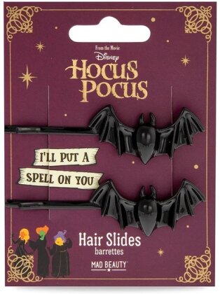 Hocus Pocus: Bat - Hair Slides