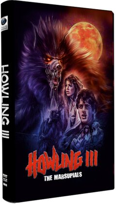 Howling 3 - The Marsupials (1987) (Bookbox, Limited Edition, Blu-ray + DVD)