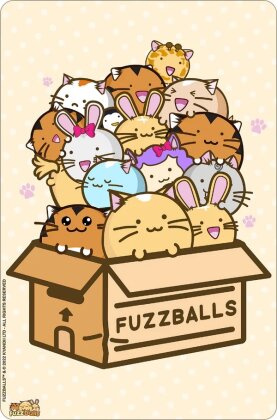 Fuzzballs: Box Of Fuzzballs - Greet Tin Card