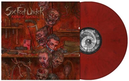 Six Feet Under - Killing for Revenge (crusted blood marbled vinyl, LP)