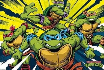 Teenage Mutant Ninja Turtles: In Action - Maxi Poster