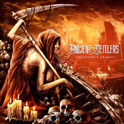 Ancient Settlers - Oblivion's Legacy (Orange Marble Vinyl, LP)