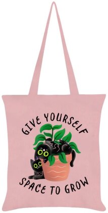 Give Yourself Space To Grow - Light Pink Tote Bag