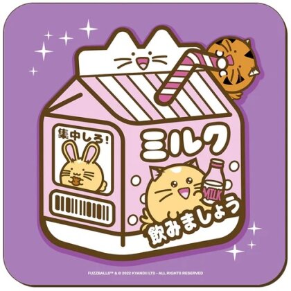 Fuzzballs: Milk Japanese - Coaster