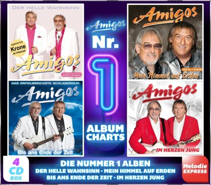 Amigos - Die Nummer 1 Alben (4 CD)
