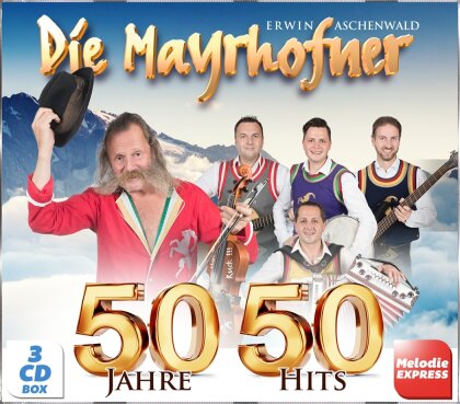 Die Mayrhofner - 50 Jahre 50 Hits (3 CDs)