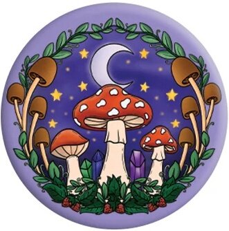 Forest Fungi - Badge