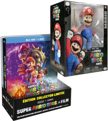 Super Mario Bros. - Le Film (2023) (avec Figurine, Édition Collector Limitée, Blu-ray + DVD)