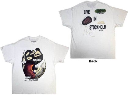 Travis Scott Unisex T-Shirt - Summer Run 2023 Stockholm (Back Print & Ex-Tour)