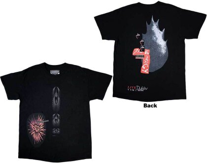 Travis Scott Unisex T-Shirt - Summer Run 2023 Dublin (Back Print & Ex-Tour)