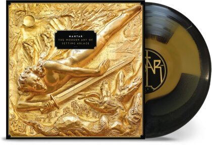 Mantar - The Modern Art Of Setting Ablaze (2024 Reissue, Nuclear Blast, Black Gold Sunburst Vinyl, LP)
