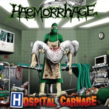 Haemorrhage - Hospital Carnage (2024 Reissue, Relapse, Kelly Green / Black, Bone White Vinyl, LP)