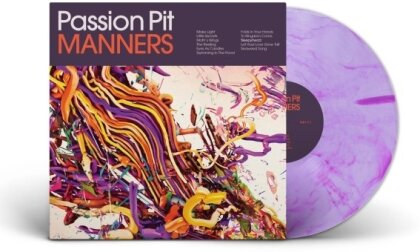 Passion Pit - Manners (2024 Reissue, Frenchkiss Records, Édition 15ème Anniversaire, Lavender Vinyl, LP)
