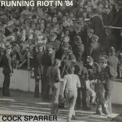 Cock Sparrer - Running Riot In '84 (2024 Reissue, Black Ice/White Splatter Vinyl, LP)