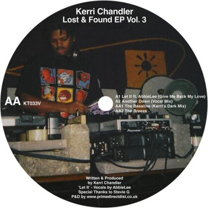 Kerri Chandler - Lost & Found Ep Vol. 3 (12" Maxi)