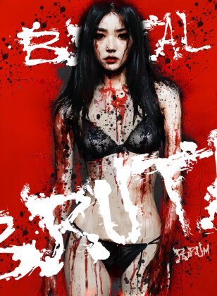Brutal (2017) (Cover A, Édition Limitée, Mediabook, Uncut, Blu-ray + DVD + Livre)
