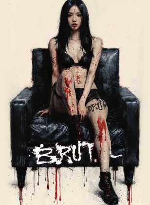 Brutal (2017) (Cover D, Limited Edition, Mediabook, Uncut, Blu-ray + DVD)