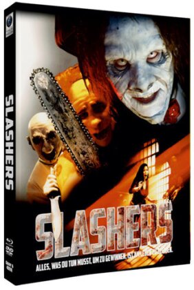 Slashers (2001) (Cover A, Édition Limitée, Mediabook, Blu-ray + DVD)