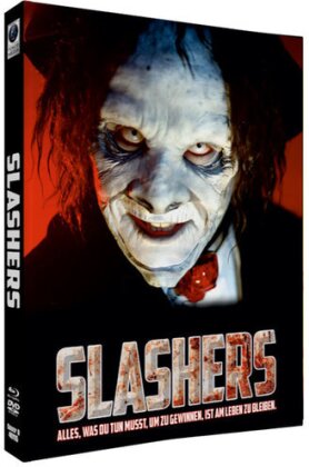 Slashers (2001) (Cover B, Limited Edition, Mediabook, Blu-ray + DVD)