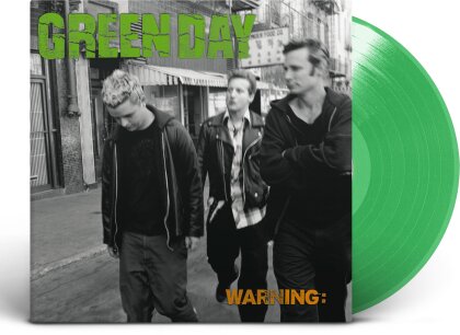 Green Day - Warning (2024 Reissue, Fluorescent Green Vinyl, LP)