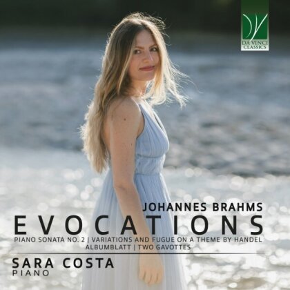 Johannes Brahms (1833-1897) & Sara Costa (Klavier) - Evocations (sonata No. 2, Albumblatt